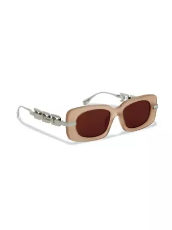 AMBUSH A-Chain square-frame Sunglasses - Farfetch