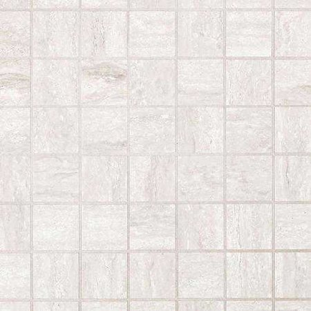 Eramosa White Porcelain Mosaic - 12 x 12 - 912100887 | Floor and Decor