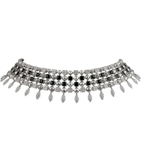 Bulgari Diamond Choker Necklace For Sale at 1stdibs