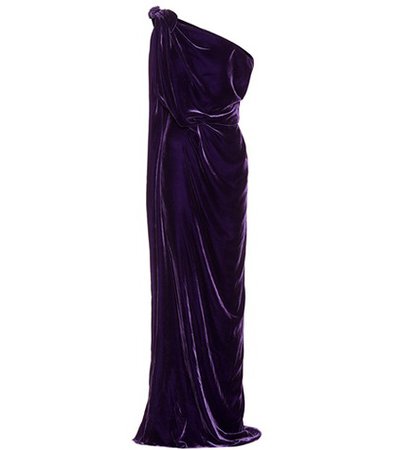Exclusive to mytheresa.com – Silvabella velvet gown
