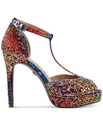 Thalia Sodi Women's Chace Embellished Platform Pumps & Reviews - Heels & Pumps - Shoes - Macy's
