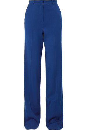 Pushbutton | Wool-twill wide-leg pants | NET-A-PORTER.COM