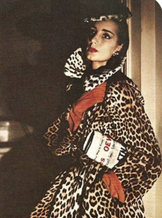 leopard vintage vogue fashion photography