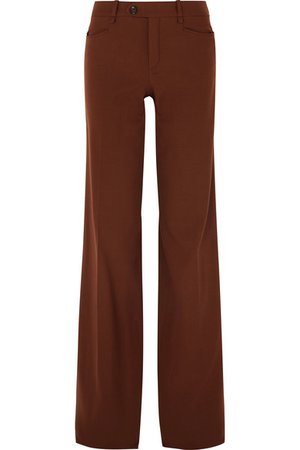 Chloé | Wool-blend wide-leg pants | NET-A-PORTER.COM