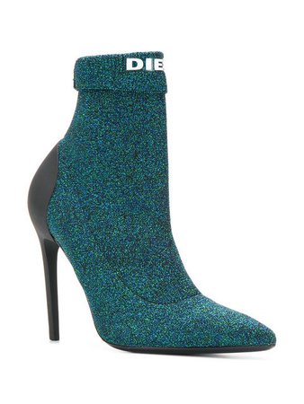 Diesel sparkly sock boots $245 - Buy SS19 Online - Fast Global Delivery, Price