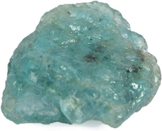 Amazon.com: REAL-GEMS Rare Natural Aquamarine Healing Crystal 12.50 Carat Certified Raw Rock Aquamarine, Aqua Sky Aquamarine Gem Rough Uncut Specimen DT-749 : Clothing, Shoes & Jewelry