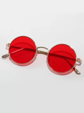 Round Frame Sunglasses | SHEIN USA