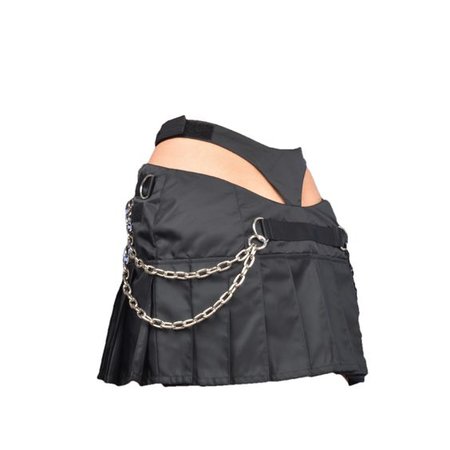 Namilia Nylon Pleated Thong Skirt