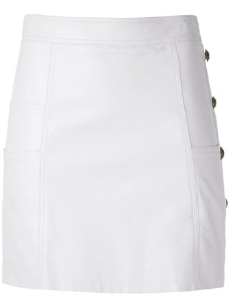 Andrea Bogosian Pauline Leather Skirt | Farfetch.com