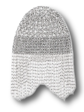 crystal cap headpiece 1920s