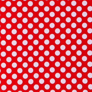 Red & White Polka Dot Apparel Fabric | Hobby Lobby | 80925314