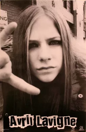 Avril Lavigne Vintage Concert Poster, 2002 at Wolfgang's
