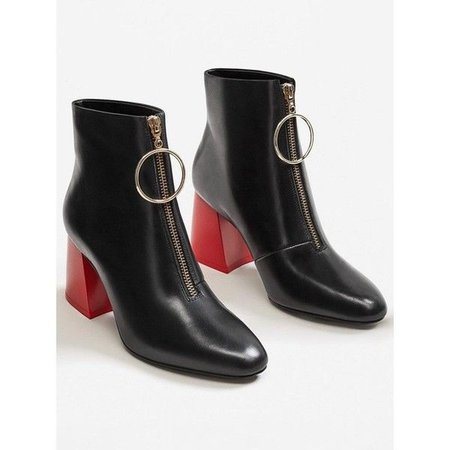 black boots with red heel - Google Search