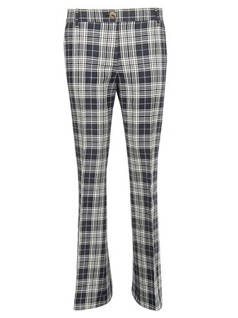Tommy Hilfiger Checked Flared Trousers
