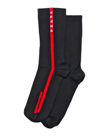 Black Nylon socks | Prada