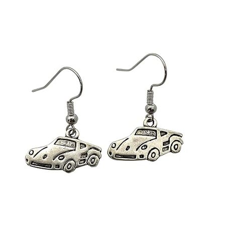 Amazon.com: Race Car Earrings - Novelty Travel Jewelry for Girls Women - Sweet Sixteen Gift : Handmade Products