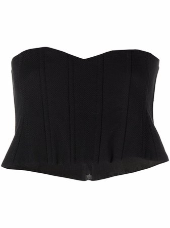 Chanel Pre-Owned 1994 strapless bustier top - FARFETCH