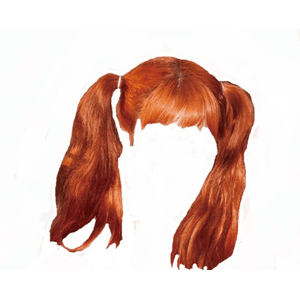 Red Orange Hair PNG