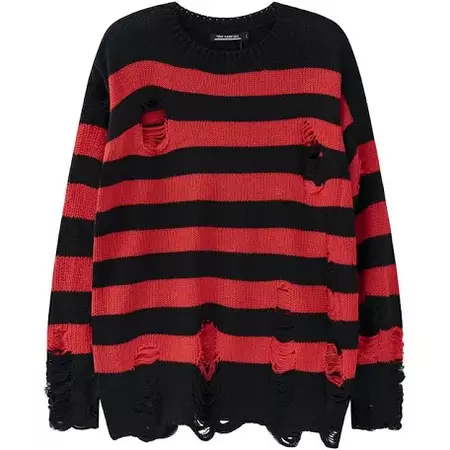 ripped striped sweater - Google Search