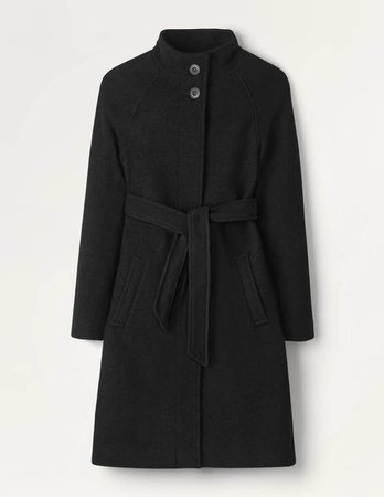 Cartwright Coat - Black | Boden US