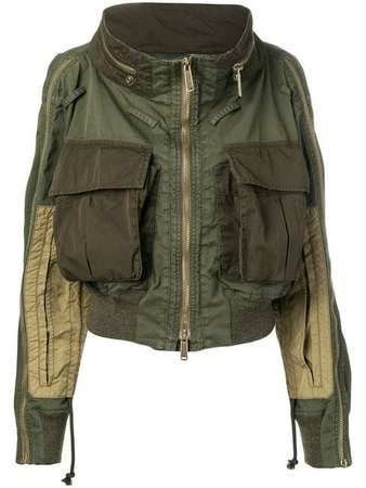 Dsquared2 oversized pocket military jacket $2,355 - Shop SS19 Online - Fast Delivery, Price