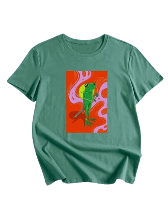 Goblincore Indie Frog Shirt