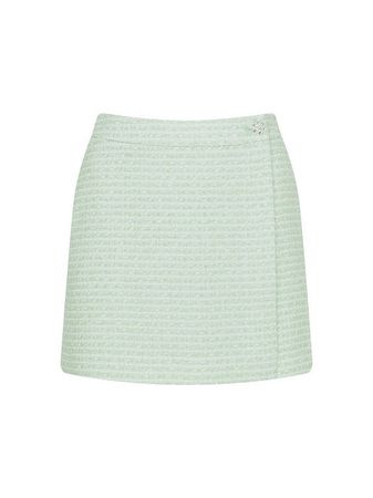 [EXCLUSIVE] Lap Tweed Short Pants_Light Green | W Concept