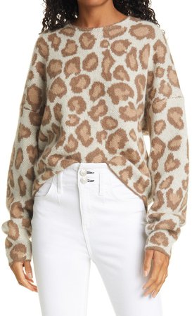 Cheetah Crewneck Sweater