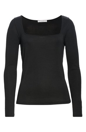 Vince Square Neck Long Sleeve Top | Nordstrom