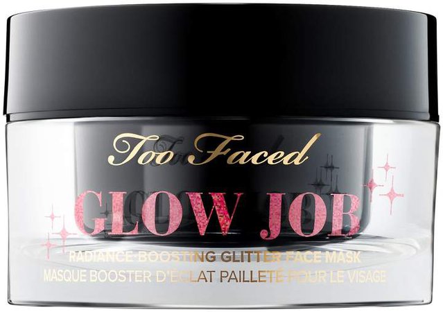Glow Job Radiance-Boosting Glitter Face Mask