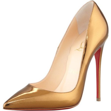 Gold/Bronze Christian Louboutin Heels