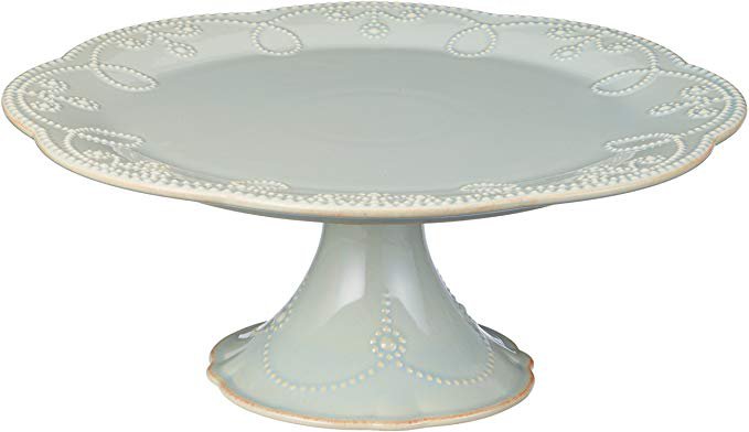 Lenox French Perle Pedestal Cake Plate, Medium, Ice Blue: Amazon.ca: Home & Kitchen