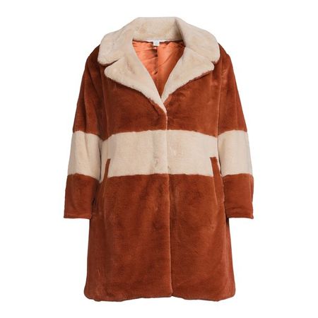 Full Length Faux Fur Coat