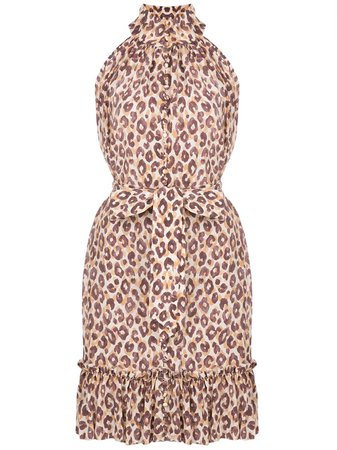 Zimmermann Leopard Print Mini Dress - Farfetch