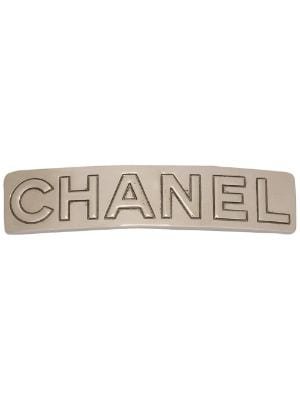 Chanel Pre-Owned Chanel Embossed Hair Barrette - Farfetch