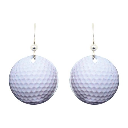 Golf Ball Earrings