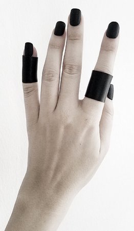 leather rings