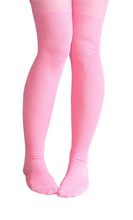 pink thigh highs