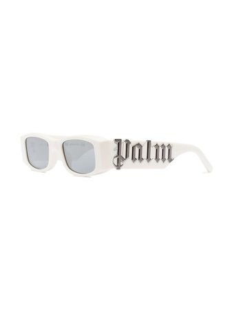 Palm Angels Angel Rectangular Sunglasses - Farfetch