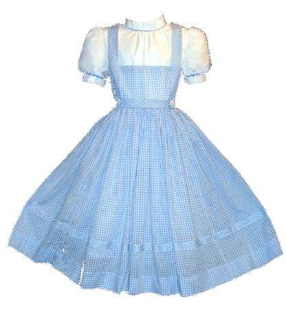 Dorothy blue dress png