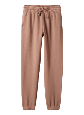 Tna The Slim Sweatpant Mid-rise fleece sweatpants