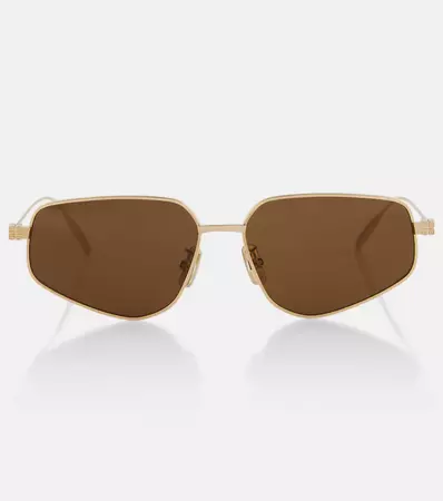 GV Speed Sunglasses in Gold - Givenchy | Mytheresa