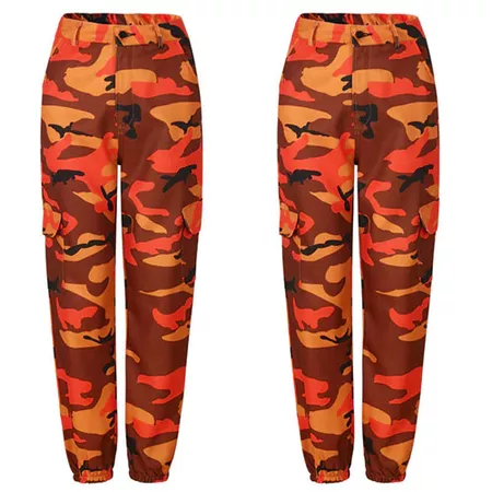 Womens Camo Cargo Trousers Casual Pants Military Army Combat Camouflage Jeans Jeans High Waist Trouser-in Jeans from Women's Clothing & Accessories on Aliexpress.com | Alibaba Group