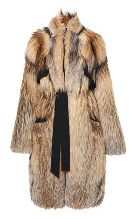 Smokey Fox Cocoon Coat by Sally LaPointe | Moda Operandi