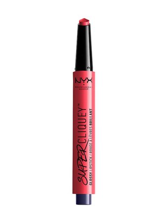 NYX Professional Makeup Super Cliquey Glossy Lipstick Peachy Keen 1.5 g