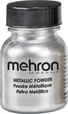 Mehron Makeup - Silver Metallic Powder