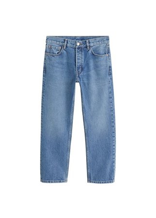 MANGO Sayana organic cotton straight jeans