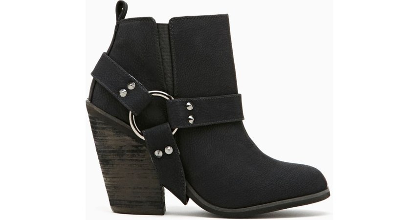 Nasty Gal Shoe Cult Beaumont Black Ankle Boot