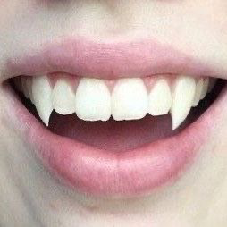 Vampire teeth pinterest
