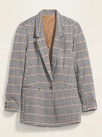 Oversized Patterned Blazer for Women | Old Navy
